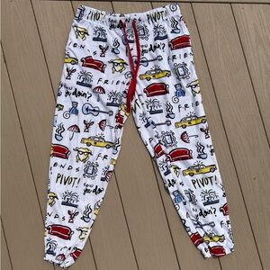 FRIENDS show Graphic Print Pajama Pants